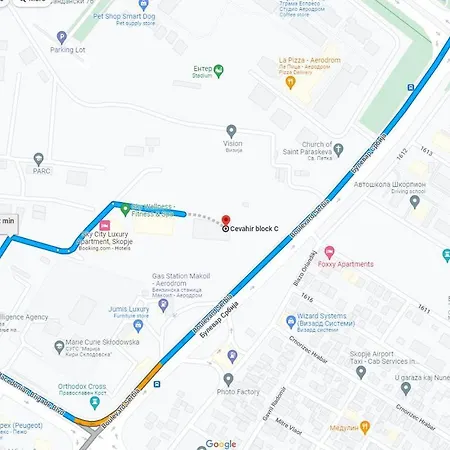 18th & 16h Floor Secure Luxury With Pool & Fitness Included In Price Apartamento Skopie